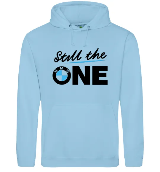 Женская толстовка (худи) The one Голубой фото