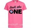 Детская футболка The one Ярко-розовый фото