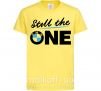Детская футболка The one Лимонный фото