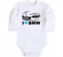 Детский боди Logo BMW Белый фото