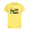 Детская футболка Love bmw Лимонный фото