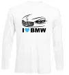 Лонгслив Love bmw Белый фото