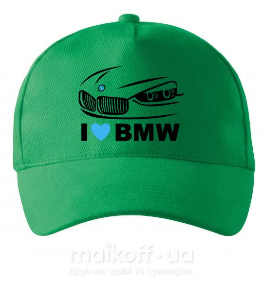 Кепка Love bmw Зеленый фото