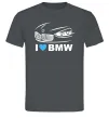 Чоловіча футболка Love bmw Графіт фото