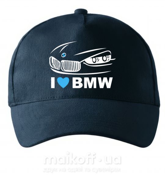 Кепка Love bmw Темно-синій фото