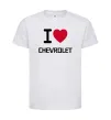 Детская футболка I love chevrolet Белый фото