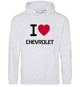 Жіноча толстовка (худі) I love chevrolet