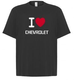 Футболка Оверсайз I love chevrolet