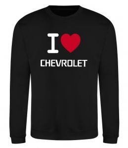 Свитшот I love chevrolet