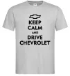 Чоловіча футболка Drive chevrolet Сірий фото