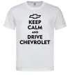 Чоловіча футболка Drive chevrolet Білий фото