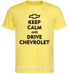 Мужская футболка Drive chevrolet Лимонный фото