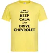 Чоловіча футболка Drive chevrolet Лимонний фото