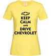Жіноча футболка Drive chevrolet Лимонний фото