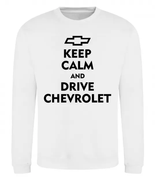 Свитшот Drive chevrolet Белый фото