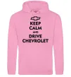 Мужская толстовка (худи) Drive chevrolet Розовый фото