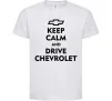 Дитяча футболка Drive chevrolet Білий Дитяча футболка Drive chevrolet Білий фото