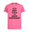 Детская футболка Drive chevrolet Ярко-розовый фото