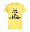 Детская футболка Drive chevrolet Лимонный фото