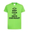 Детская футболка Drive chevrolet Лаймовый фото