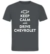 Чоловіча футболка Drive chevrolet Графіт фото