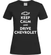 Жіноча футболка Drive chevrolet Чорний фото