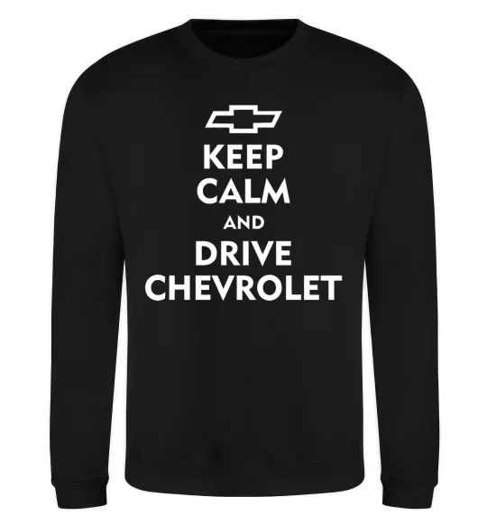Свитшот Drive chevrolet Черный фото