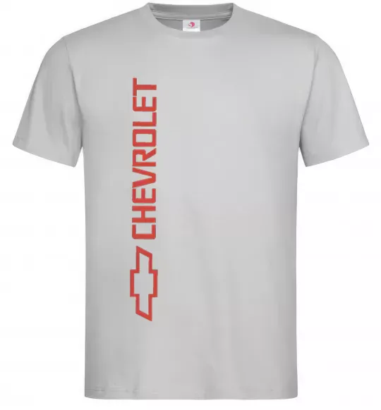 Чоловіча футболка Chevro Сірий фото