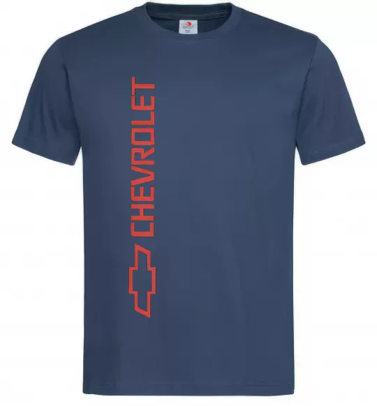 Чоловіча футболка Chevro Темно-синій фото