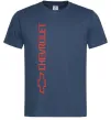Чоловіча футболка Chevro Темно-синій фото