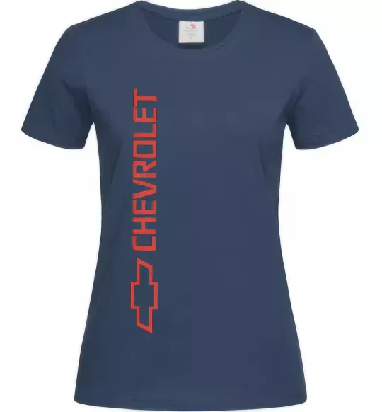 Жіноча футболка Chevro Темно-синій фото