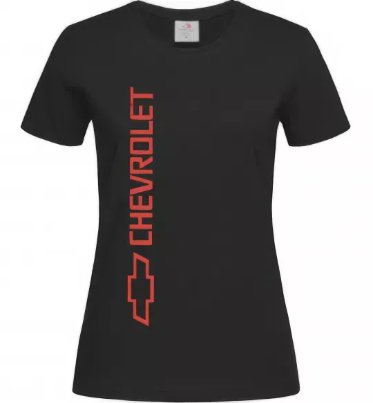 Жіноча футболка Chevro Чорний фото
