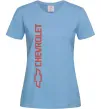 Жіноча футболка Chevro Блакитний фото