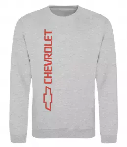 Світшот Chevro Сірий меланж фото