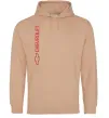 Мужская толстовка (худи) Chevro Песочный фото