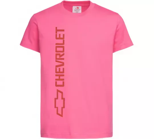 Детская футболка Chevro Ярко-розовый фото