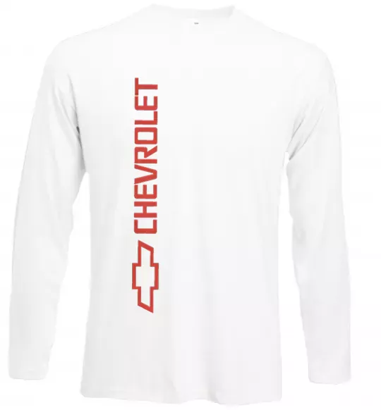 Лонгслив Chevro Белый фото