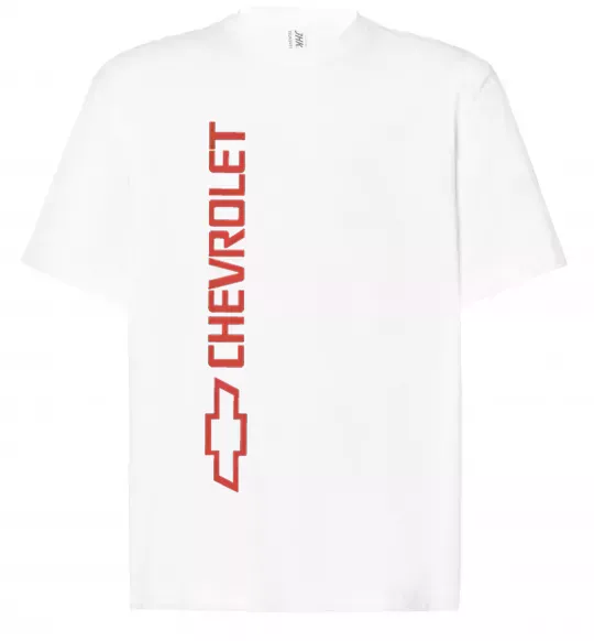 Футболка Оверсайз Chevro Білий фото