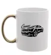 Чашка з кольоровою ручкою Camaro Золото Чашка з кольоровою ручкою Camaro Золото фото