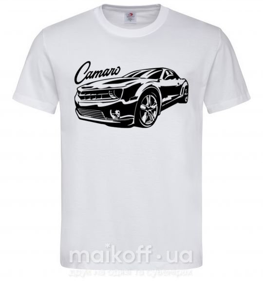 Мужская футболка Camaro Белый фото