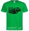 Мужская футболка Camaro Зеленый фото