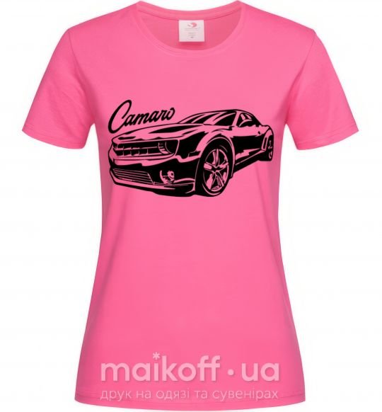 Жіноча футболка Camaro Яскраво-рожевий фото