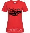 Женская футболка Camaro Красный фото