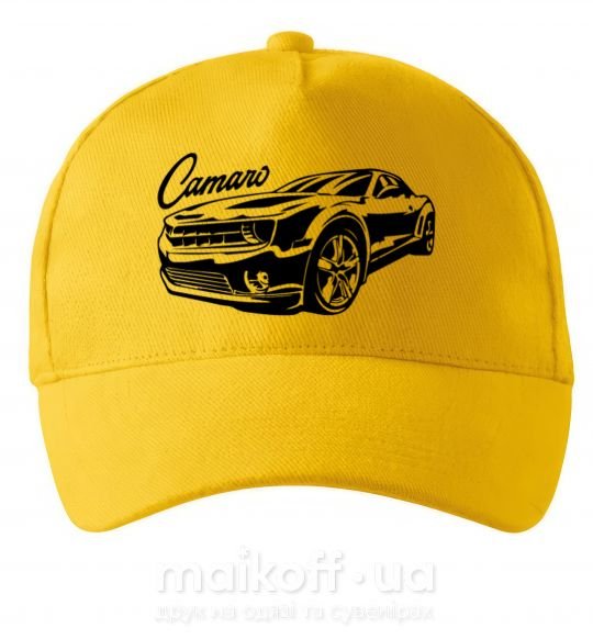 Кепка Camaro Сонячно жовтий фото
