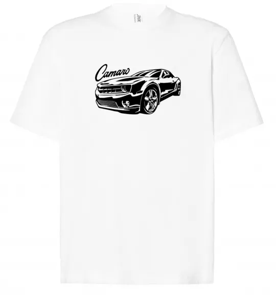 Футболка Оверсайз Camaro Білий фото
