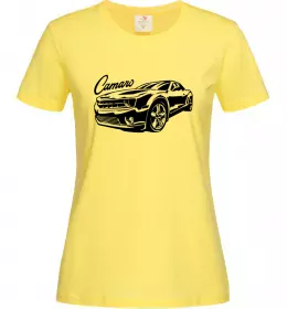 Жіноча футболка Camaro Лимонний фото