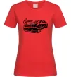 Жіноча футболка Camaro Червоний фото