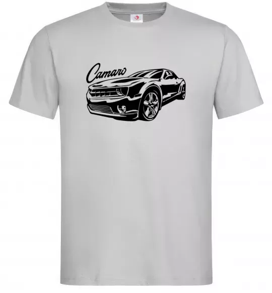 Чоловіча футболка Camaro Сірий фото