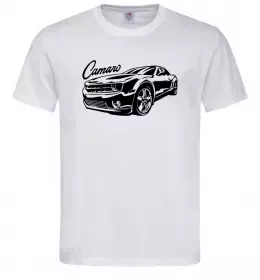 Мужская футболка Camaro Белый Мужская футболка Camaro Белый фото