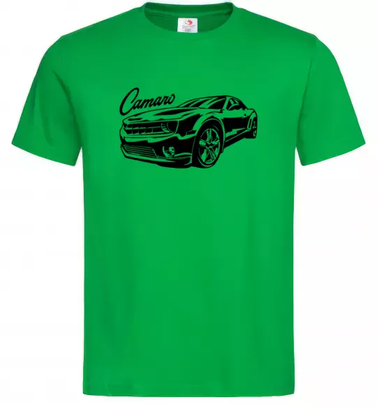 Чоловіча футболка Camaro Зелений фото